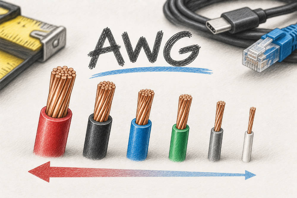 AWG nei cavi: cosa significa e perché è importante